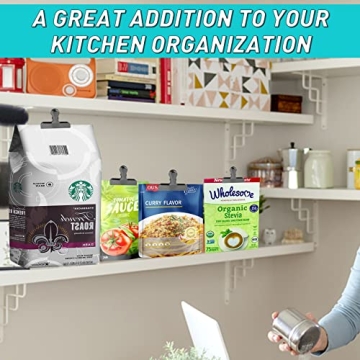 Durable Funfery 3 Inch Stainless Steel Chip Clips