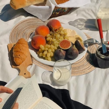 Noctiflorous Oval Braided Placemats for Elegant Tables