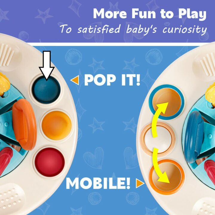 NARRIO Sensory Travel Toys for Toddlers Ages 1-3