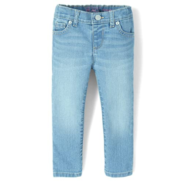 The Children's Place Light Jay Blue Super Skinny Jeans for Baby Girls 6-9 Months