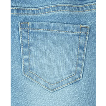 Baby Girls Super Skinny Jeans 6-9 Months - Light Jay Blue