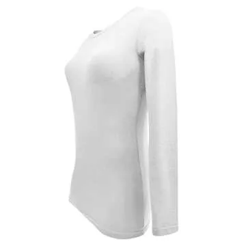 Natural Uniforms Women's Long Sleeve Under Scrub Tees 3-Pack