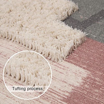 Handwoven Boho Rugs with Tassels for Bohemian Home Decor