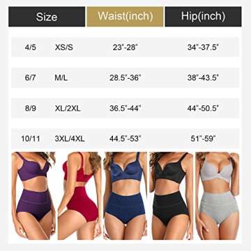 UMMISS Woman Underwear High Waisted Tummy Control Cotton Plus Size Postpartum Ladies Panty Panties Briefs
