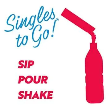 Sonic Singles To Go Powdered Drink Mix, Ocean Water, 6 Sticks Per Box, 12 Boxes (72 Sticks Total)