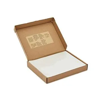 Amazon Basics Clear Laminating Sheets 200-Pack 3mil