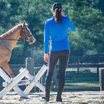 Wild Scrumpy Horse Riding Tights with Silicone Grip Buddy