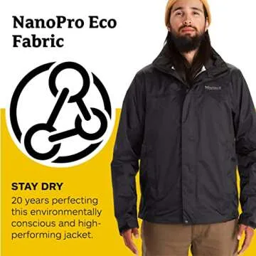 MARMOT Men's Precip Eco Jacket - Lightweight, Waterproof Gear