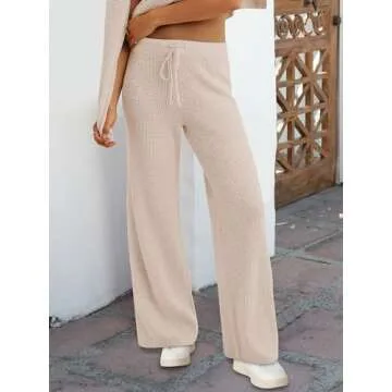 ANRABESS Womens Two Piece Sweater Set for Everyday Chic