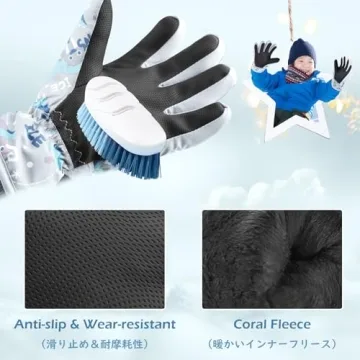 Waterproof Kids Ski Mittens for Ultimate Warmth and Fun