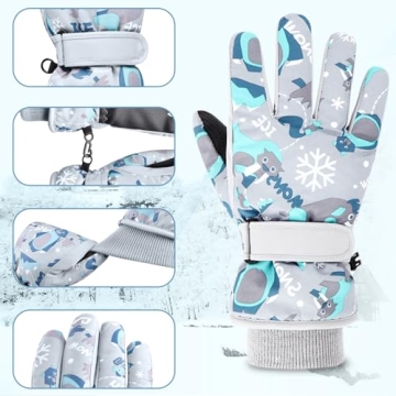 Waterproof Kids Ski Mittens for Ultimate Warmth and Fun