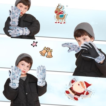 Waterproof Kids Ski Mittens for Ultimate Warmth and Fun