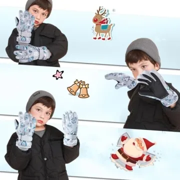 Waterproof Kids Ski Mittens for Ultimate Warmth and Fun