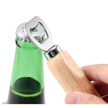 Wooden Handle Bottle Openers for Parties and Gifts