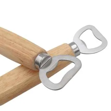 Wooden Handle Bottle Openers for Parties and Gifts