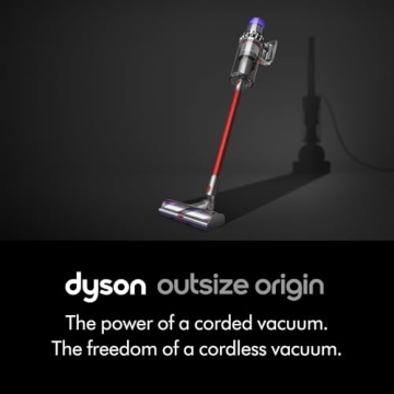 Dyson Outsize Cordless Vacuum Nickel Red 90 More Power