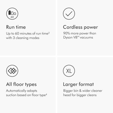 Dyson Outsize Cordless Vacuum Nickel Red 90 More Power