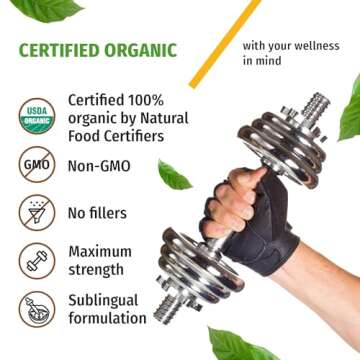 Organic Vitamin D3 K2 Drops w MCT Oil Omega 3, 5000 IU