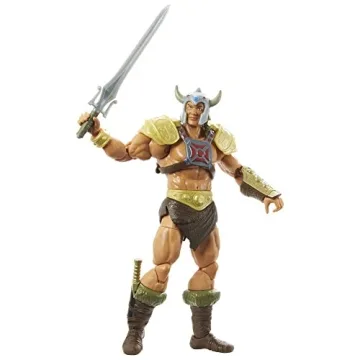 Masters of the Universe Masterverse New Eternia He-Man Action Figure with Accessories, 7-inch Motu C...