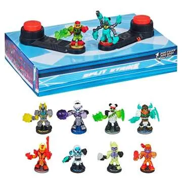 Legends of Akedo Button Bash Collector Pack Contains 10 Ultimate Arcade Warrior Action Figures and 2...