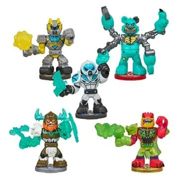 Legends of Akedo Button Bash Collector Pack with 10 Figures