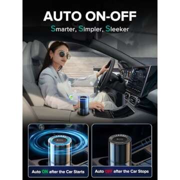 Ceeniu Smart Car Air Freshener 135ml 6 Months Auto ON/OFF