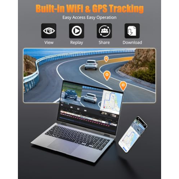 8K UHD Dash Cam with GPS & WiFi - 32GB Card Free