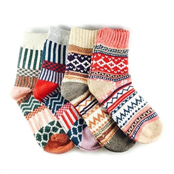 Stylish Warm Wool Socks for Women - JOYCA & Co.