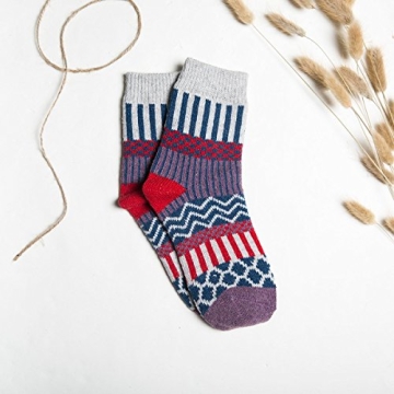 Stylish Warm Wool Socks for Women - JOYCA & Co.