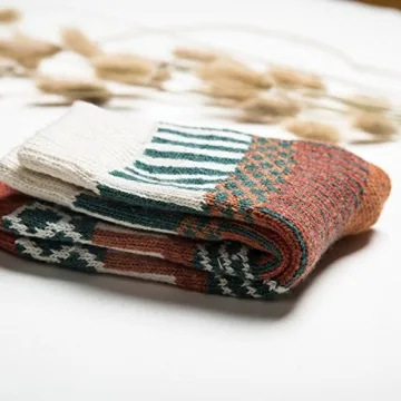 Stylish Warm Wool Socks for Women - JOYCA & Co.