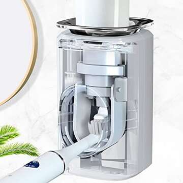 WAYCOM Toothpaste Dispenser,Luxurious Automatic Toothpaste Squeezer Kit for Kids & Family Shower Wall Mount for Bathroom Accessories