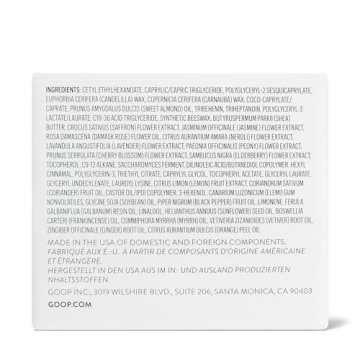 Goop Beauty Cleansing Balm for Sensitive Skin with Saffron Extract