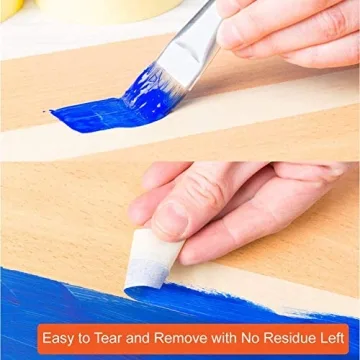 JONYEE Colored Masking Tape Set for Arts Crafts Labeling