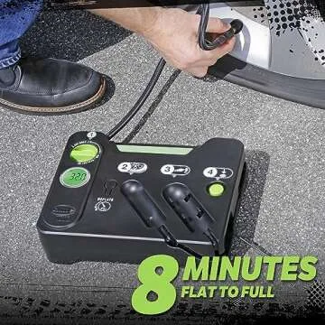 Slime Flat Tire Emergency Kit: Fast Fix & Sealant Included