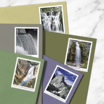 USPS Waterfalls Forever Stamps for Elegant Mail