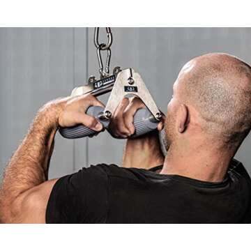 Arm Shark EZ Crush Rolling Arm Wrestling Exercise Handle for Grip Wrist Finger Strength