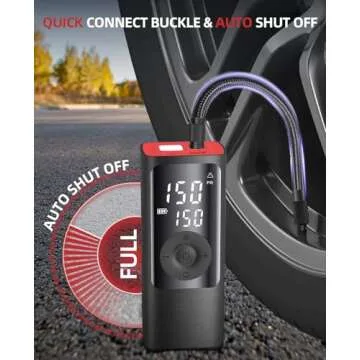 BDO Tire Inflator - 150PSI Portable Air Compressor