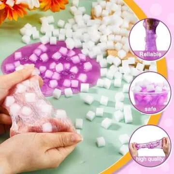 400 Jelly Cubes for DIY Art Crafts - Perfect for Kids!