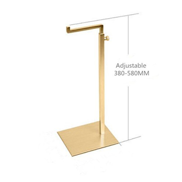 Stylish Gold Handbag Display Stand for Home and Events