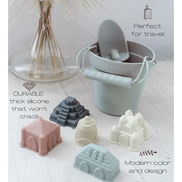 Tate + Jane Silicone Beach Toys - Durable, Eco-Friendly Set