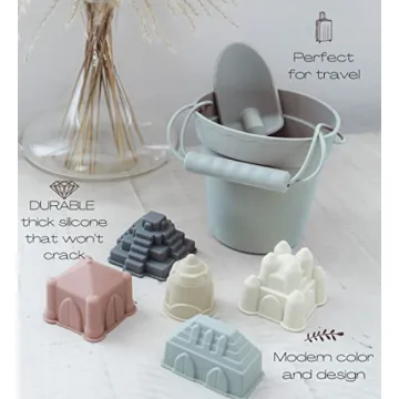 Tate + Jane Silicone Beach Toys - Durable, Eco-Friendly Set