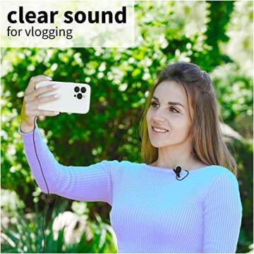 YouMic Lavalier Microphone for Clear Audio Recording