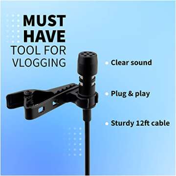 YouMic Lavalier Microphone for Clear Audio Recording