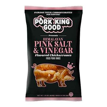Pork King Good Pork Rinds Variety 6 Pack Keto Snacks