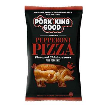 Pork King Good Pork Rinds Variety 6 Pack Keto Snacks