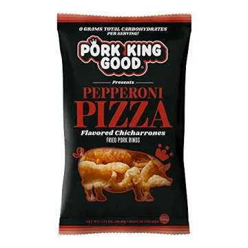 Pork King Good Pork Rinds Variety 6 Pack Keto Snacks