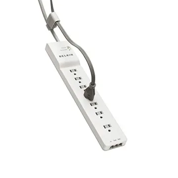 Belkin Surge Protector with 6 ft Cord - 7 AC Outlets