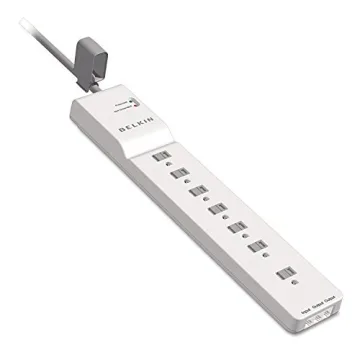 Belkin Surge Protector with 6 ft Cord - 7 AC Outlets