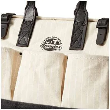 Graintex CB1154 Heavy-Duty Tool Bag for Construction
