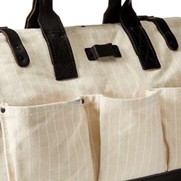 Graintex CB1154 18 Inch Mason's Canvas Tool Bag for Framers, Handyman, Contractors, Electrician's, Construction Workers